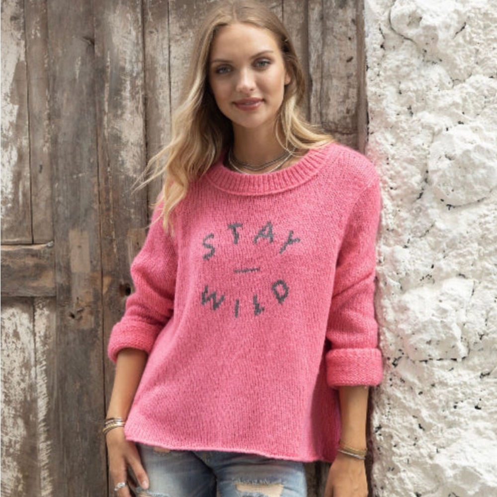 Wooden Ships Stay Wild Crew Sweater